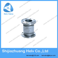 flange type veritical lift check valve